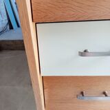 Commode vintage relookée