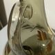 Vintage smoked glass jug / carafe with gilding – Vianne glassware