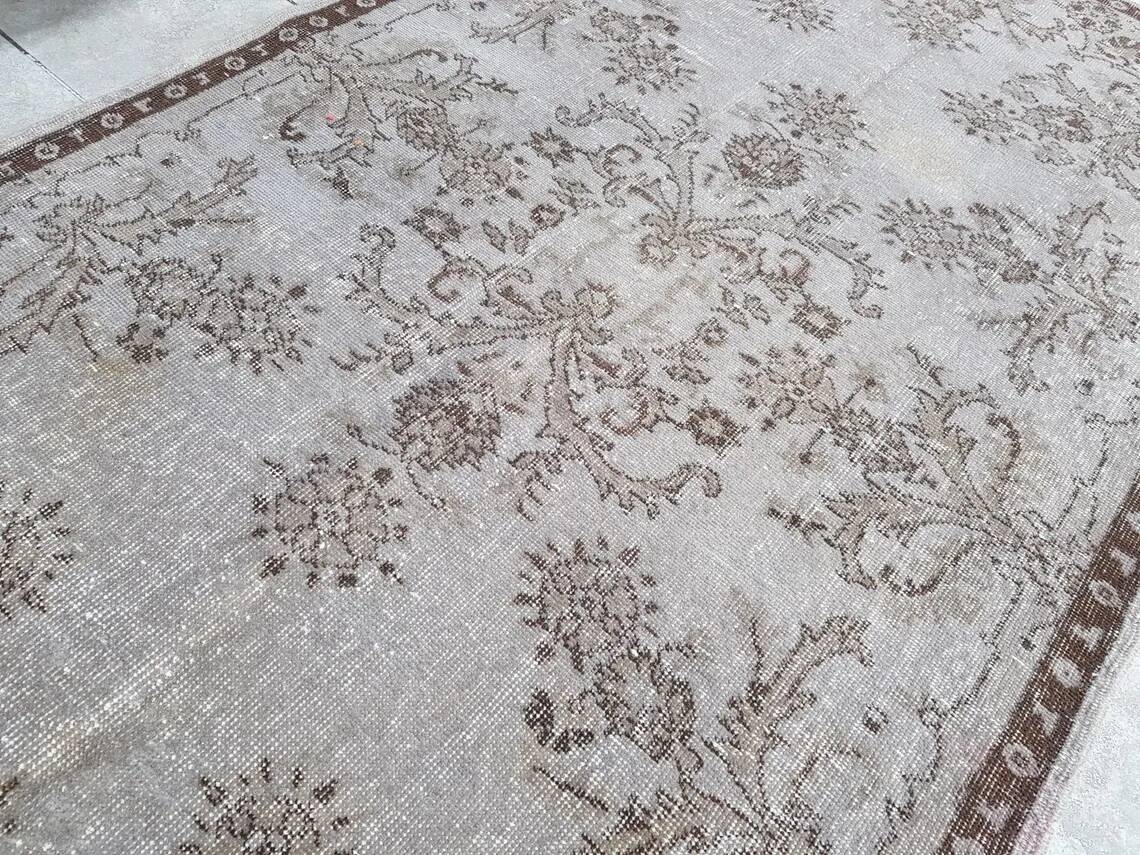 Tapis Oushak antique bohémien sku v772
