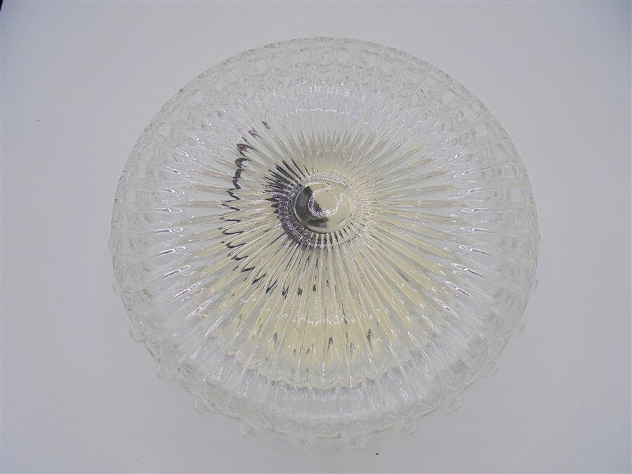 Round ceiling light glass