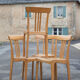 Lot 4 chaises Stella Luterma