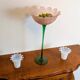 Pair of Vianne glass tealight holders