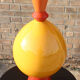 Lampe de bureau en céramique de lampes d'Albret, France, 1990