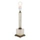Vintage Classic Glass Table Lamp – Massive – 1980s