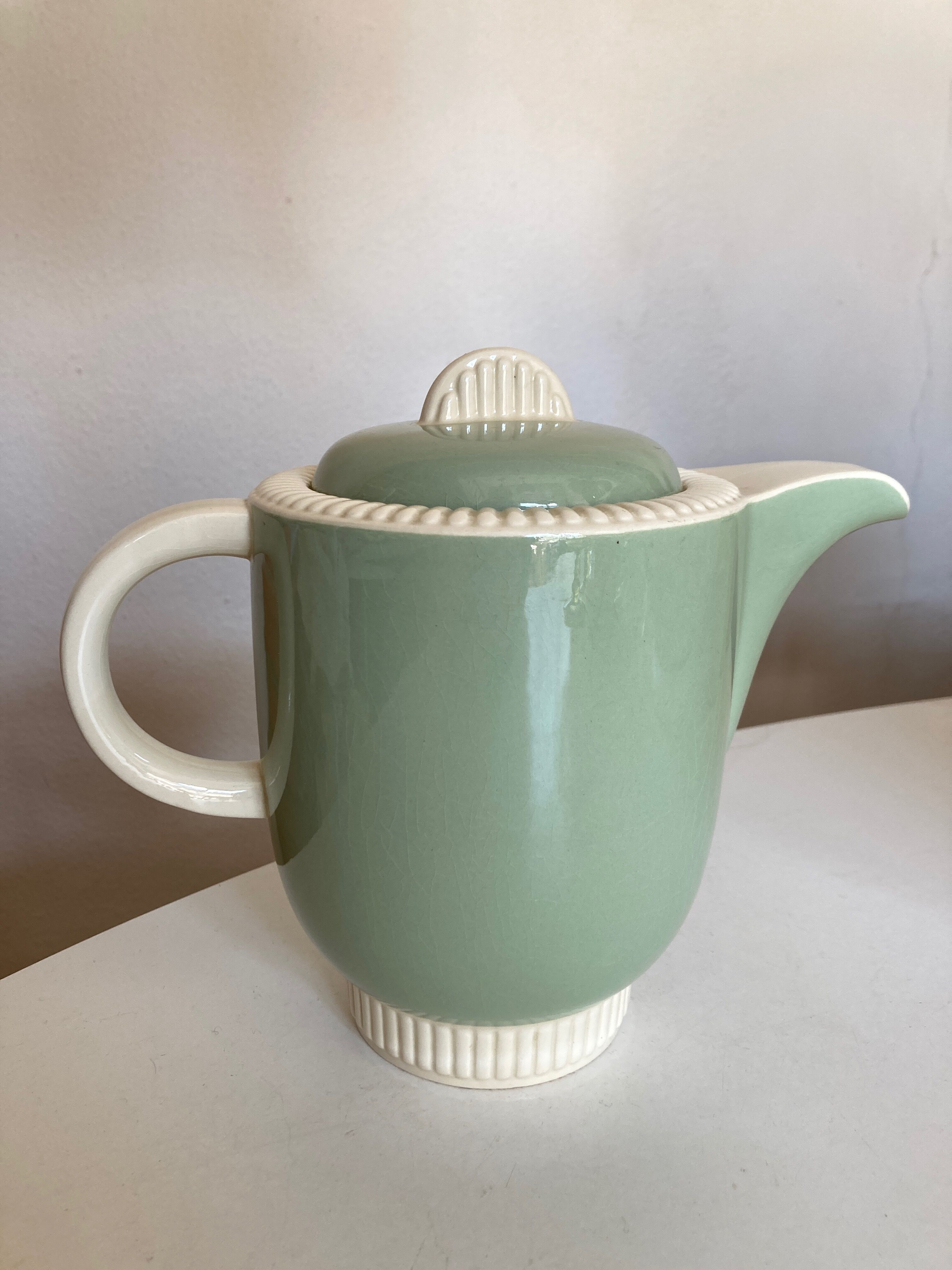 Teapot Capri V.B. Villeroy and Boch 1960 neo classic