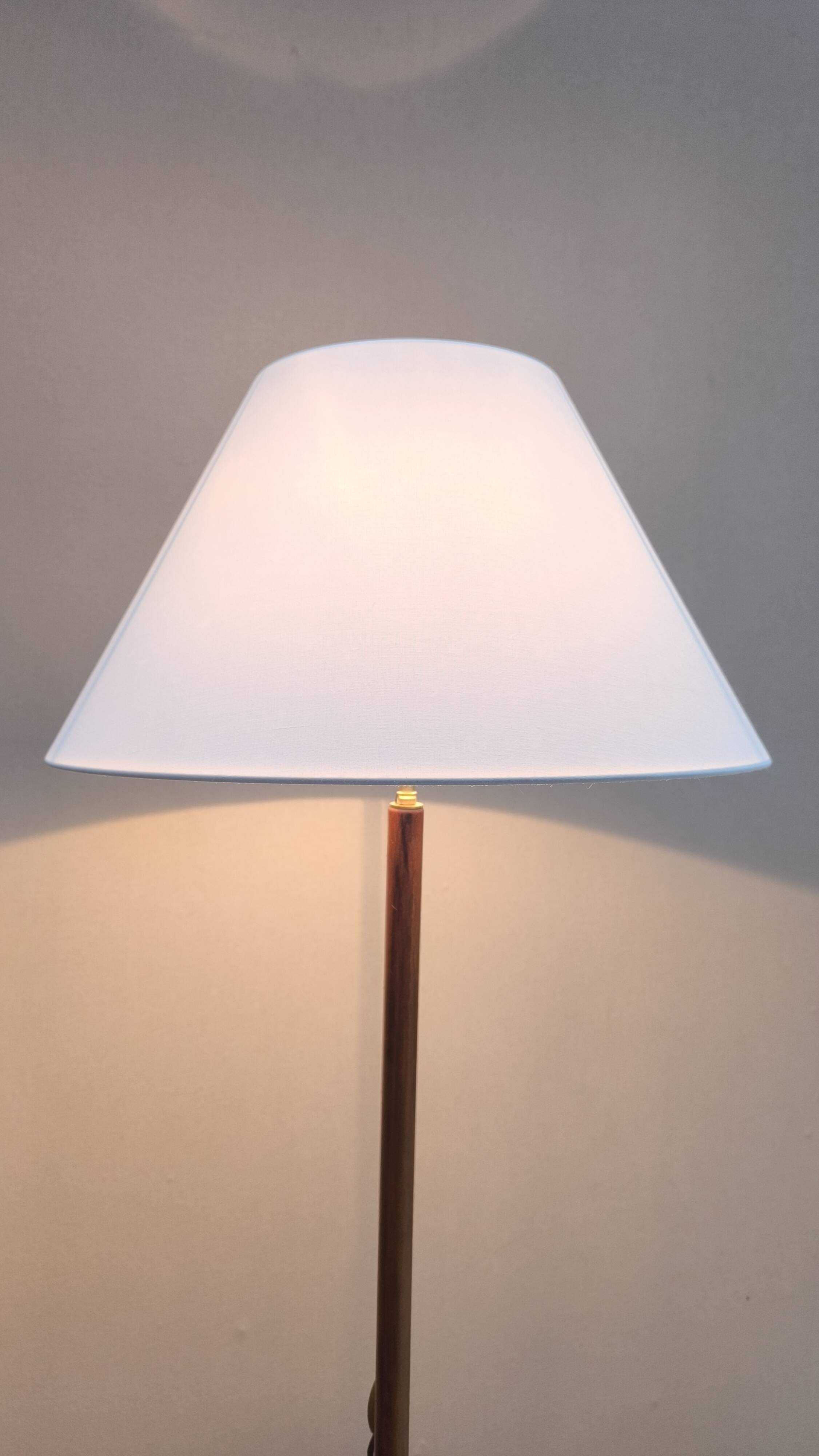 Scandinavian teak floor lamp 1960