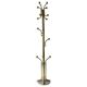 Free-standing coat rack in plexiglass with a marble base, 1960s, Germany.