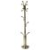 Free-standing coat rack in plexiglass with a marble base, 1960s, Germany.