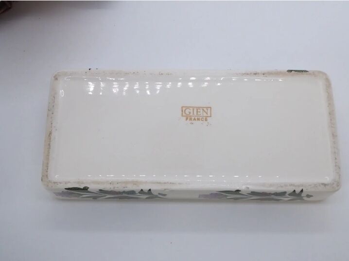 Gien earthenware ravier
