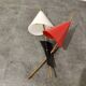 Mid century italian coloured wall light, 1950s