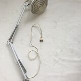 White hinged luxo lamp