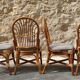 Chaises rotin et bambou