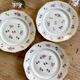 6 dessert plates porcelain france vintage