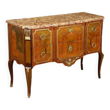 Neoclassical maple commode, France, 18th century