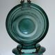 Old green glass jar "L'IDEALE"