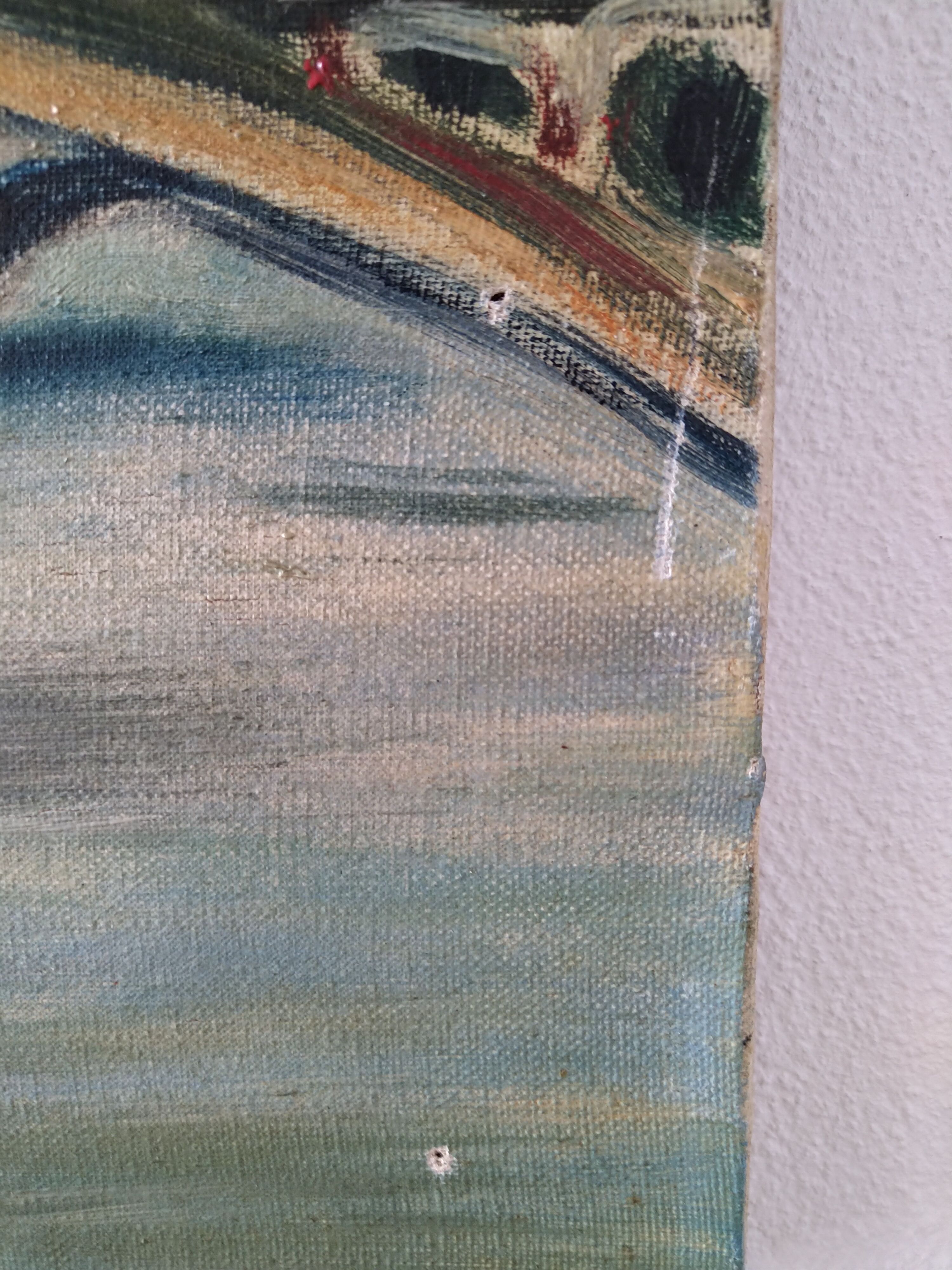 Painting of paris 60s