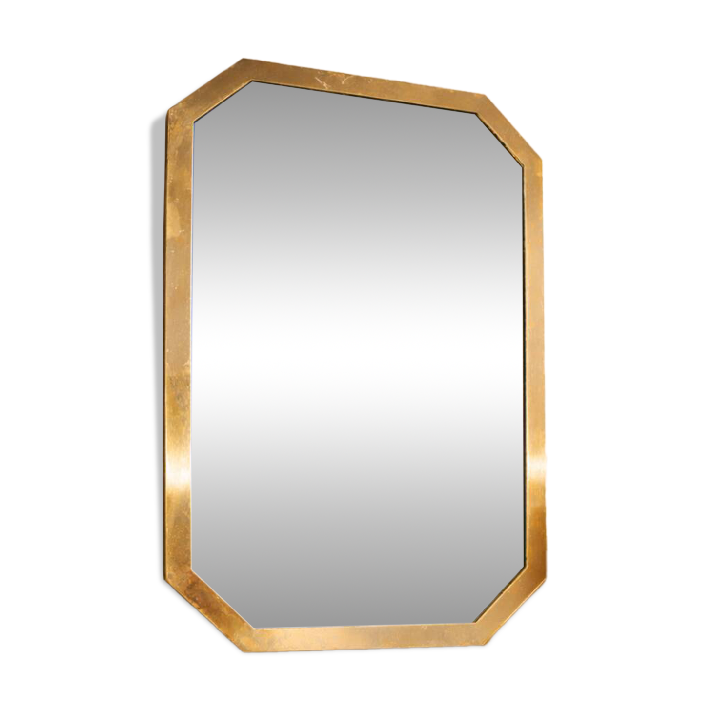 Charming vintage wall mirror from the 1960s-1970s. It stands out.