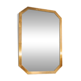 Vintage wall mirror from the 1960s-1970s.