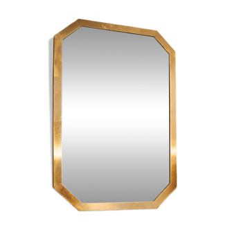 Charming vintage wall mirror from the 1960s-1970s. It stands out.