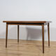Mid Century Walnut Dining Table by Bohumil Landsman for Jitona, Czechoslovakia, 1960s