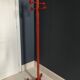 Vintage 80s red coat rack