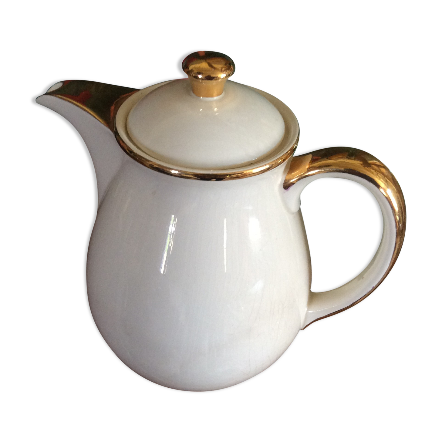 Porcelain teapot