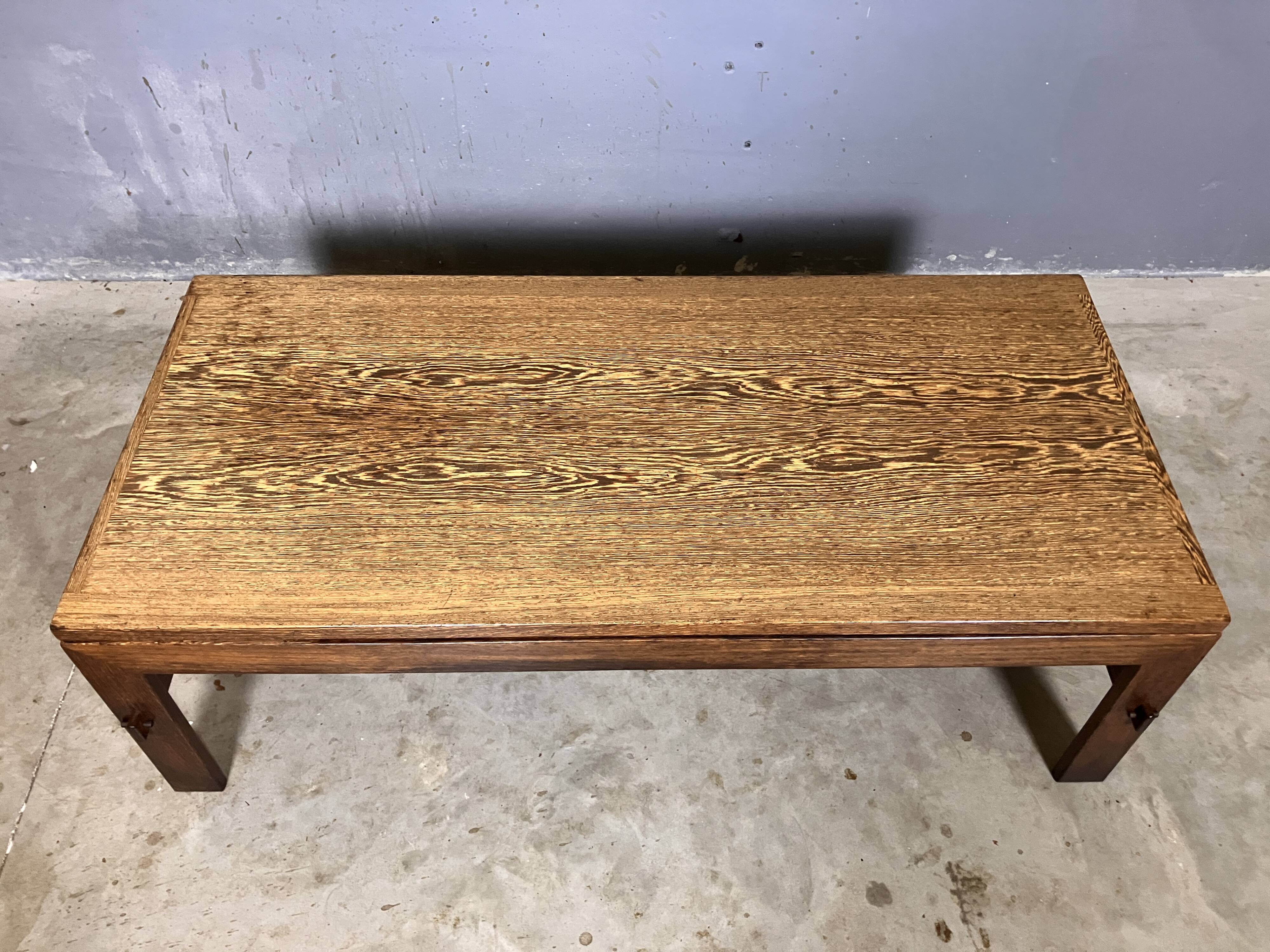 Wenge coffee table Mid Century