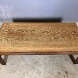 Table basse en wengé Mid Century