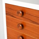 Tables de chevet vintage avec tiroirs
