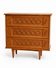 Vintage stamped wooden chest of drawers – 3 drawers