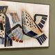 Wall panel, modernist ceramic signed Sinclair (from Hendrickx), 1950/60