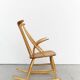 IW3 Fauteuil à bascule par Illum Wikkelsø pour Niels Eilersen