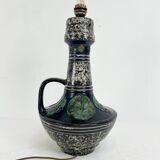 Ceramic Standard floor lamp in West Germany style, 1970s