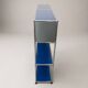 Modular library USM Haller cobalt blue vintage.