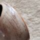 Stoneware wall vase