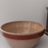 Ensemble d'un bol et de 2 coupelles GRES DE GIEN FRANCE
