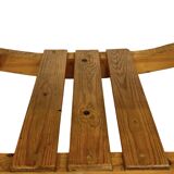 Vintage rocking horse 60s pinewood design minimalist design