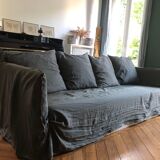Sofa Gervasoni Ghost 12 gray green
