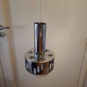 RAAK chrome metal pendant light, 1970s