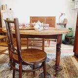 Chaise bistrot en bois