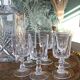 Verres à liqueur cristal