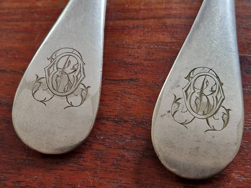 Christofle, Paris - Set of 11 table spoons - Fidélio model