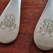 Christofle, Paris - Set of 11 table spoons - Fidélio model