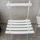 Paire de chaises pliantes vintage