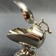 Individual ashtray with metal clasp