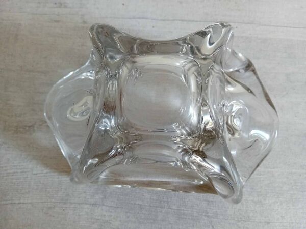 Gros cendrier à cigare en cristal