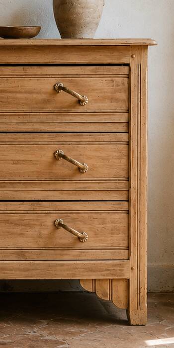 Commode bois massif