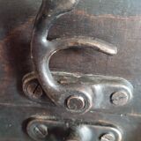 Mini bar vintage wooden briefcase