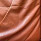 Tawny leather sofa De Sede "2011", Switzerland 1980
