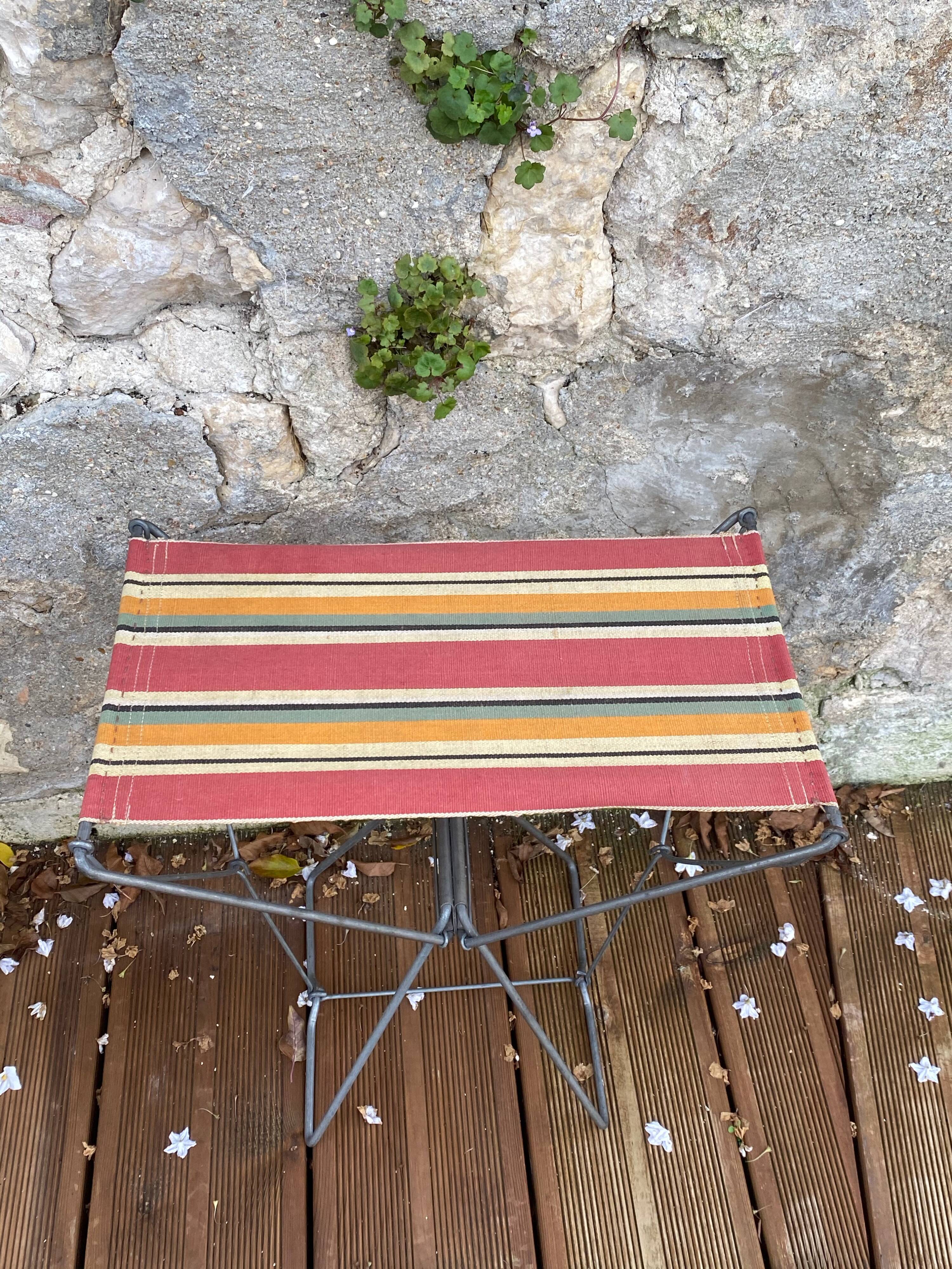 Small fisherman's folding stool